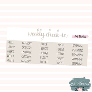 2024 november Wekelijkse check-in, maandbudgetten, budgetstickers, EC-plannerstickers