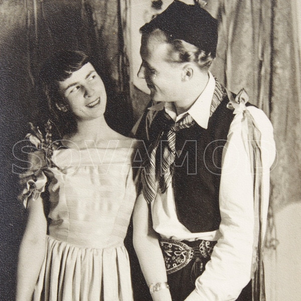 Original Foto Theater, Schauspieler, Dortmund 1949