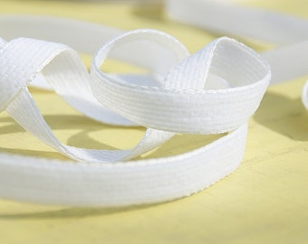 white velvet ribbon vintage 15 mm, white, velvet, ribbon, oblique tape, trim, bow, white trim