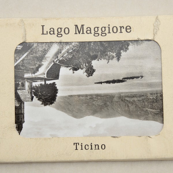 LAGO MAGGIORE / TICINO kleine Fotosammlung, Leporello, 50er Jahre