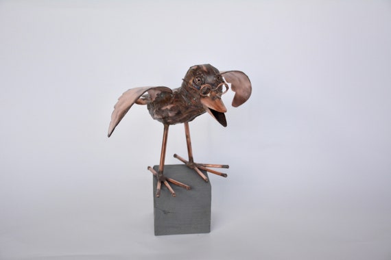 Raven Blow Moulded 22cm Animal Kingdom Unisex Raven Blow Moulded 22cm Animal Kingdom Unisex