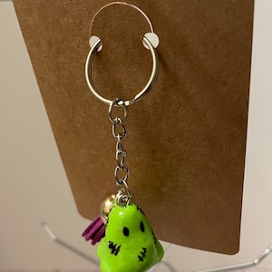 Spooky Ghost Keychain