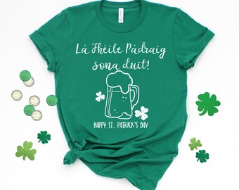 St. Patrick's Day Shirts,Gaelic, Short-Sleeve Unisex T-Shirt, Drinking Shirts, St Paddy's Day Shirt, Ireland Shirt, Cute Shirts, Party Shirt