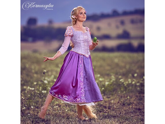 4x4 Frame Rapunzel Skirt Embroidery Machine Design and Pattern