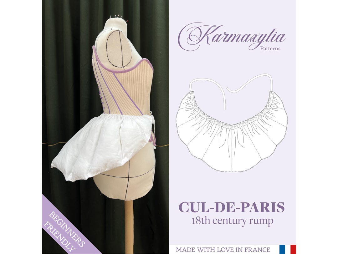 18th Century Rump - Standard Sizes - Ref Cul De Paris - 18th Century ...