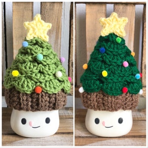 Marshmallow Mug hat: Christmas tree