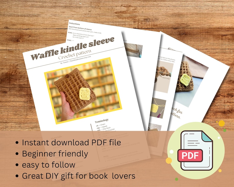 crochet pattern printed images