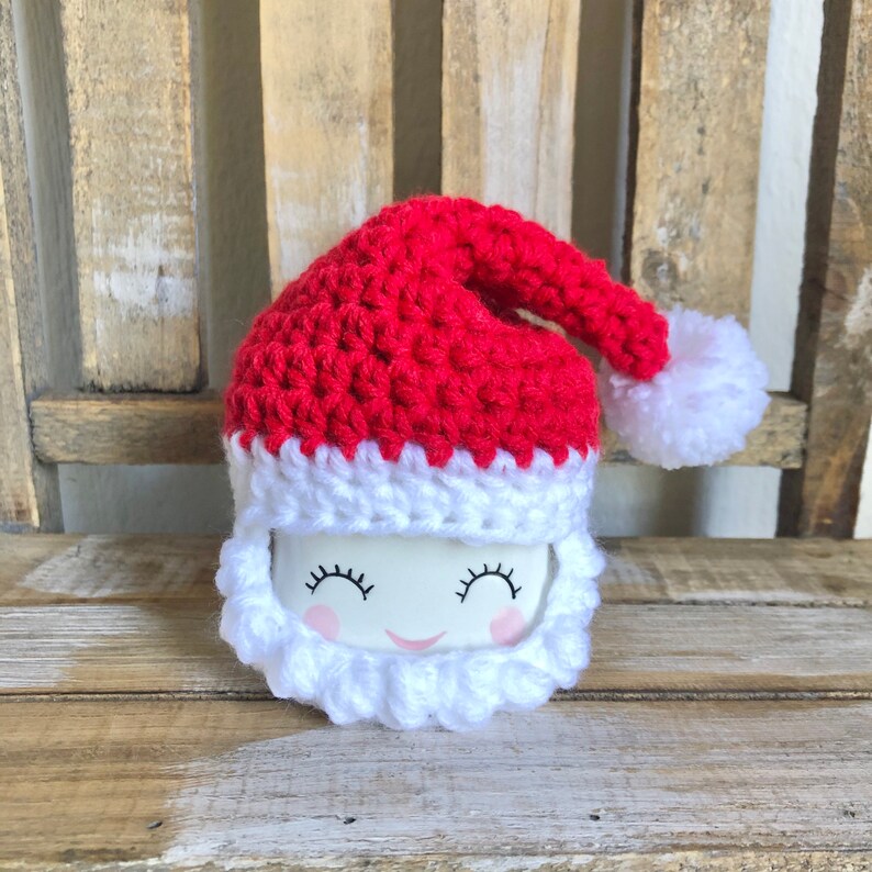 Marshmallow Mug Hat Santa Hatmrs.clause Etsy