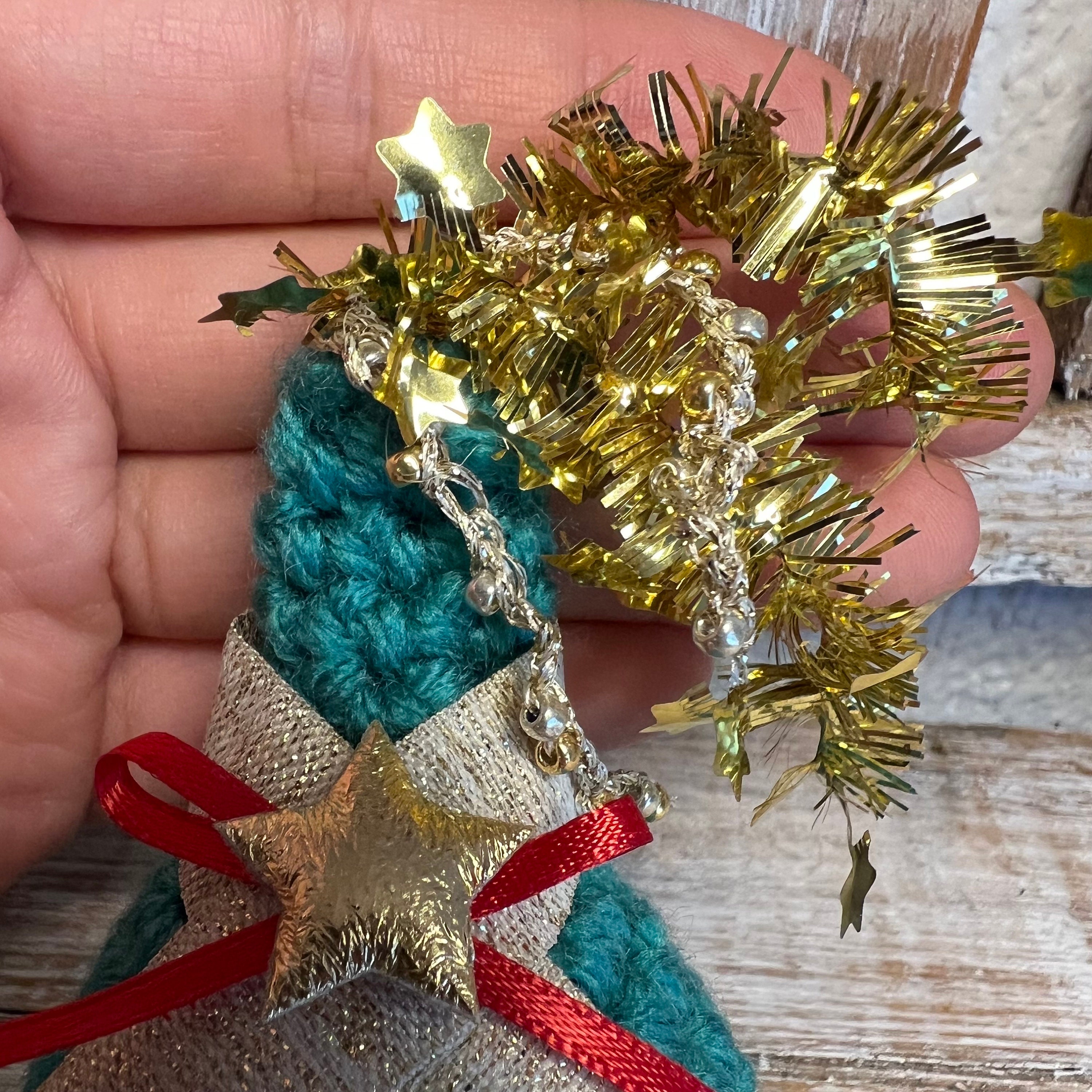 Nora Fleming Mini Get Lit Holiday Lights Ceramic Platter Ornament