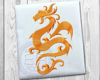 Dragon embroidery design, Dragon logo embroidery design, Monster embroidery design, Dragon symbol, Embroidery Designs, Instant Download # 25