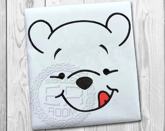 Kids Embroidery Design, Bear Embroidery Design, Face Embroidery Design, Birthday Embroidery Design, Baby Design,Instant Download