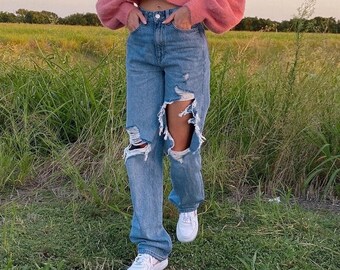 Vintage ripped jeans Clearance