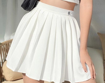 white skirt beach cover up