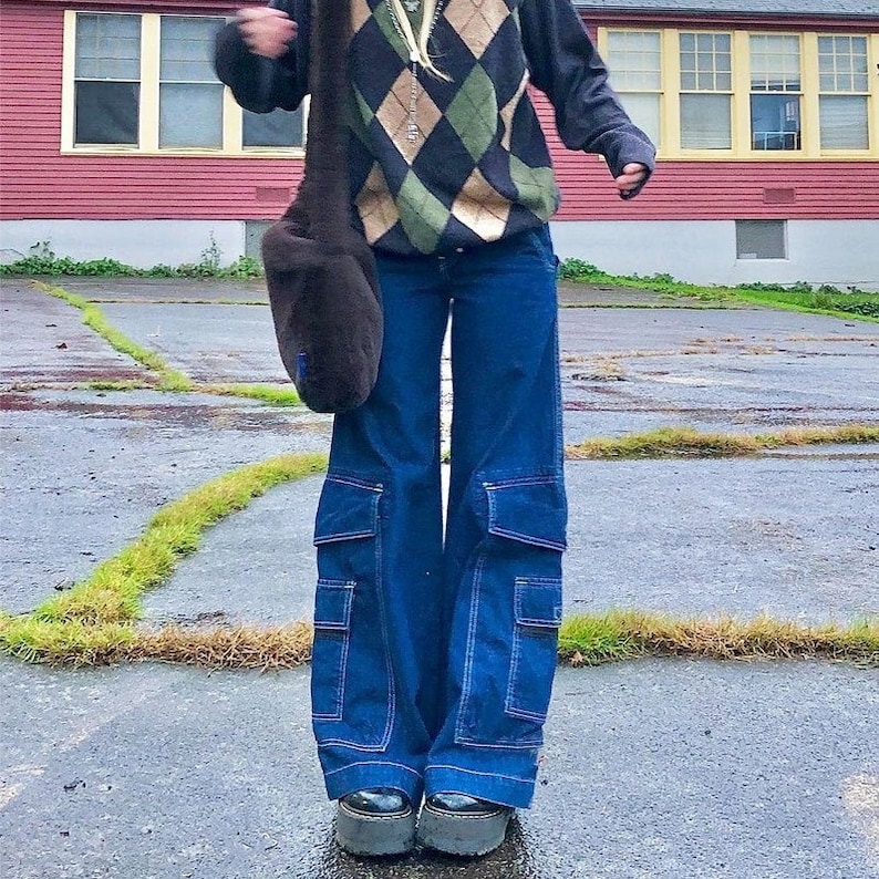 y2k baggy cargo pants