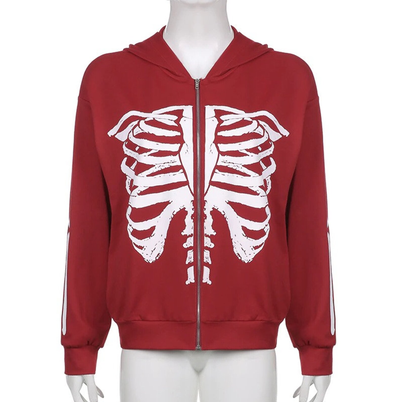 skeleton jacket y2k