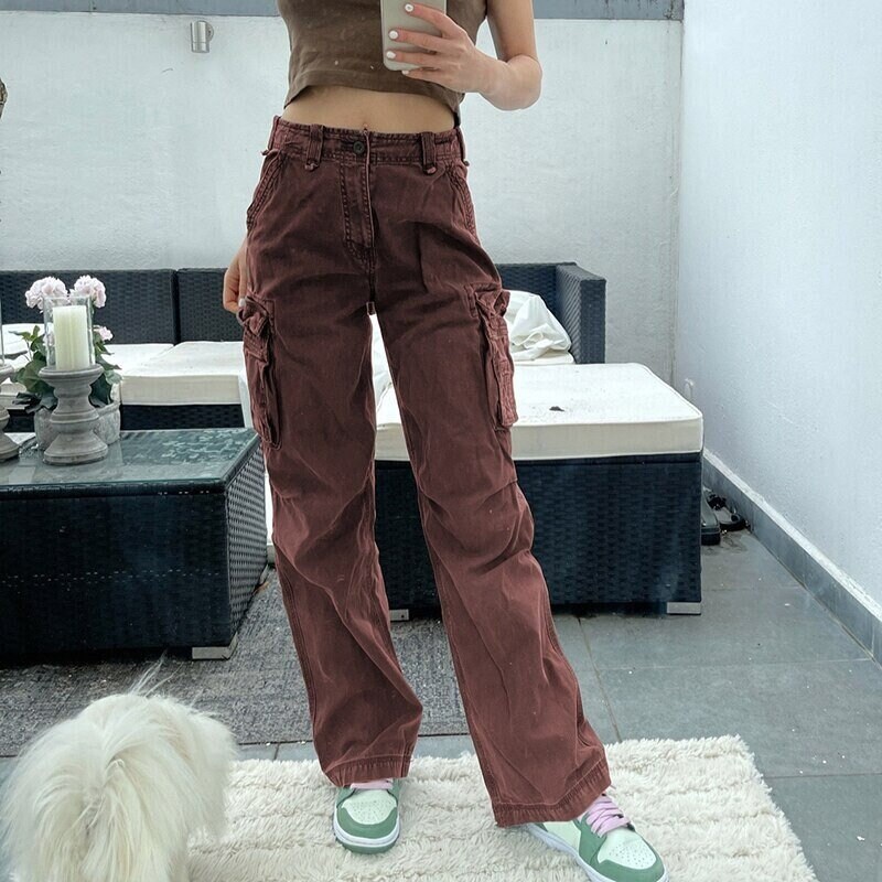 brown cargo pants