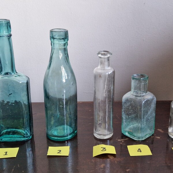 Decorative Glass Bottles Etsy UK