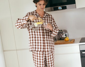 Long sleeve pyjama set OLIVER. Men's pyjama sets
