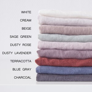 Wide 95/240cm Linen Fabric Various Color Organic Linen | Etsy