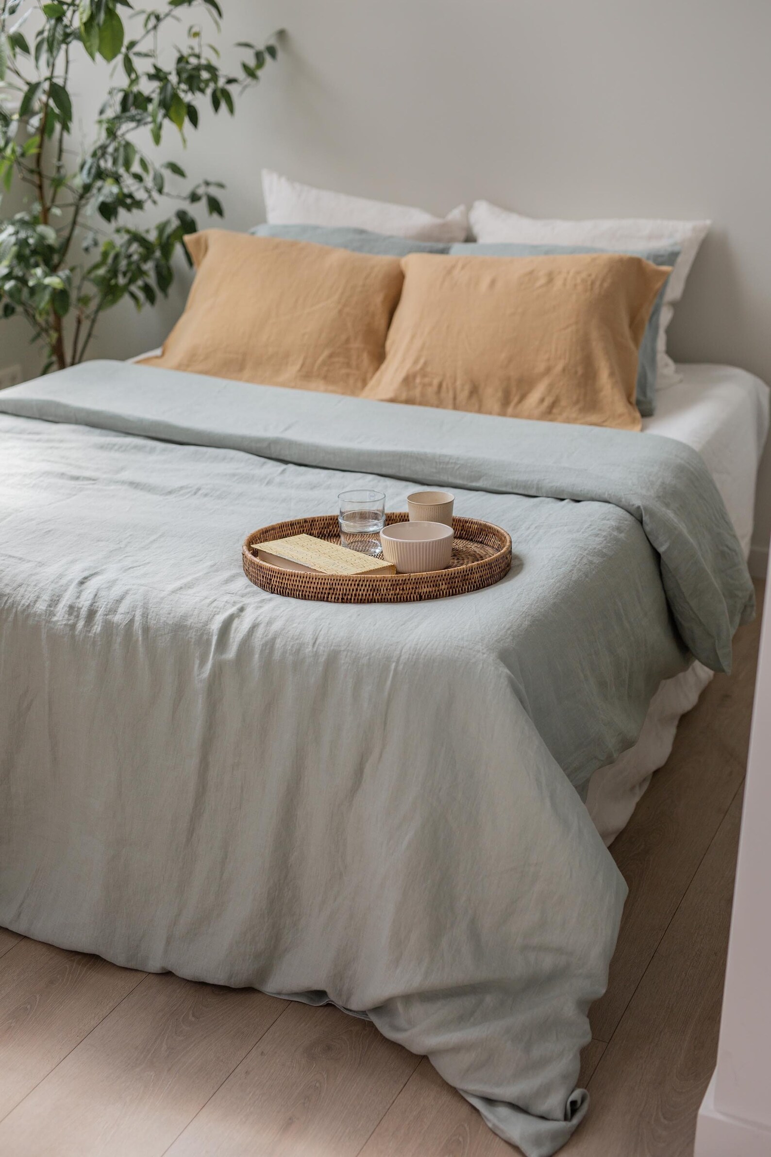 sage-green-linen-bedding-set-bohemian-duvet-cover-full-etsy