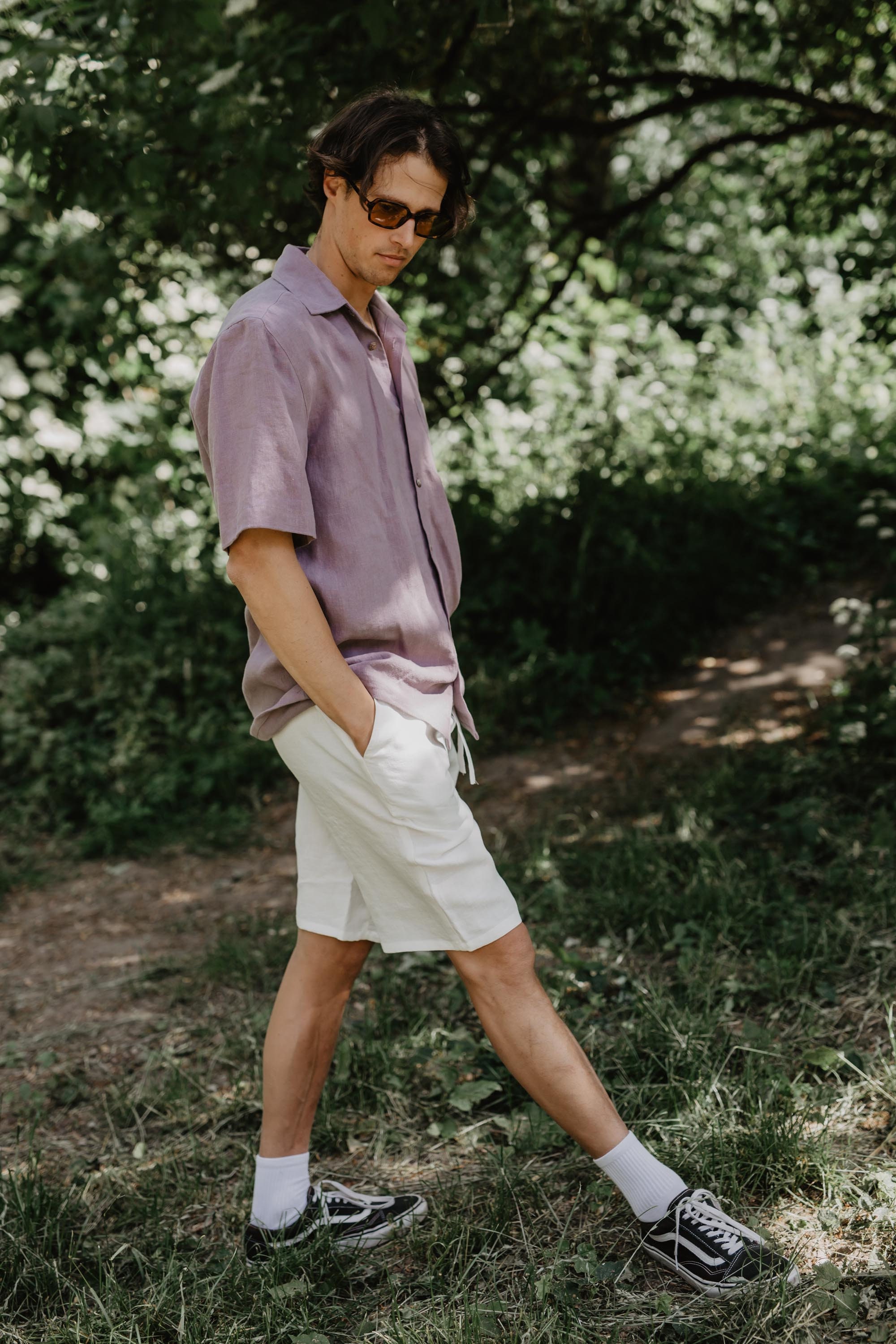 エルメス HERMES　ショートパンツ　麻 ショートパンツ | Hermès - エルメス-公式サイト