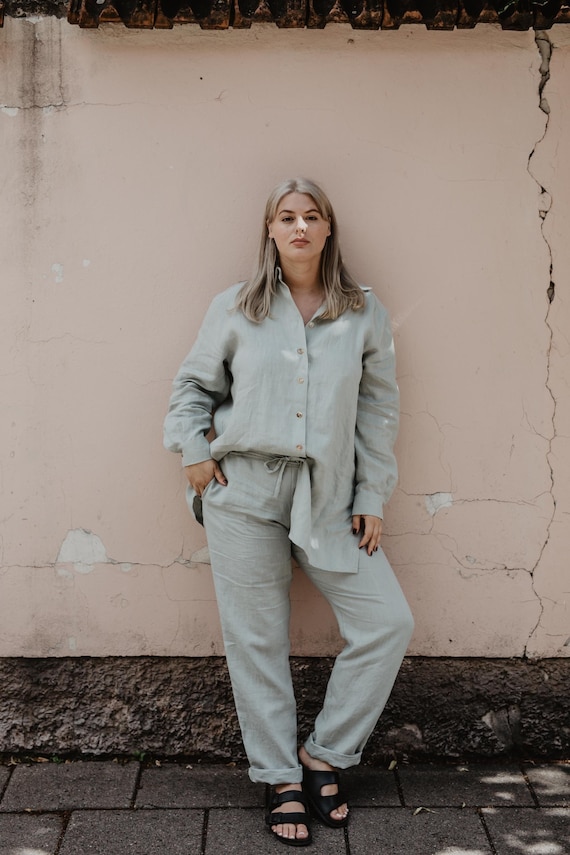Etsy linen shop pants