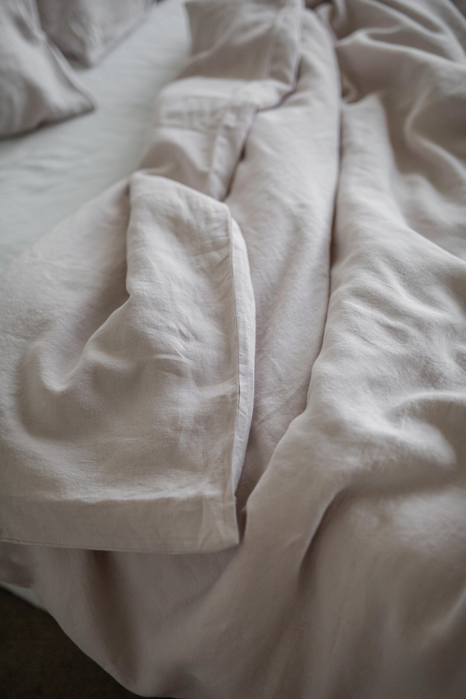 Linen Duvet Cover in Cream. Linen Bedding. Bedding Set Queen. Etsy
