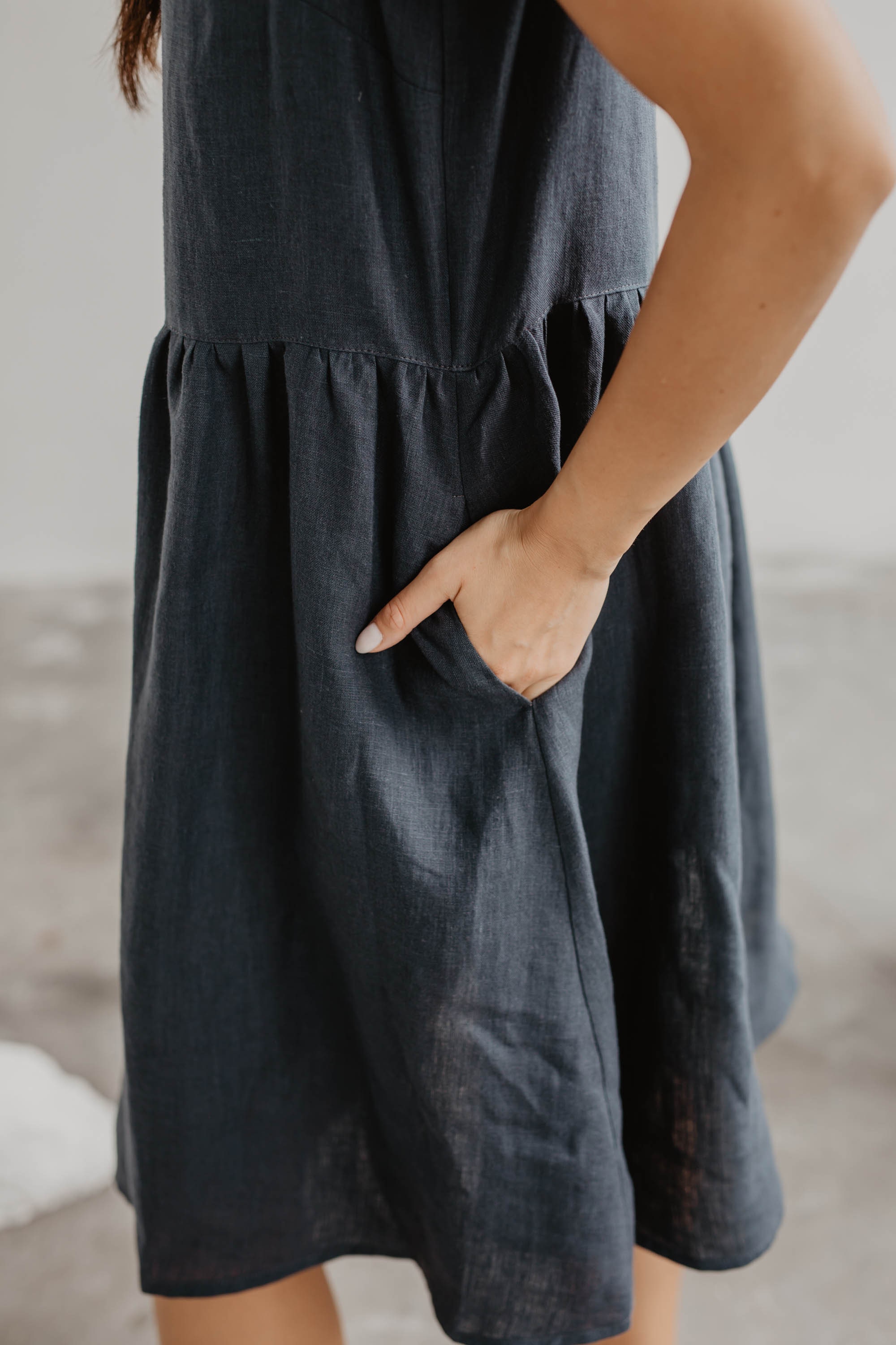 Linen August Dress – Jenni Kayne