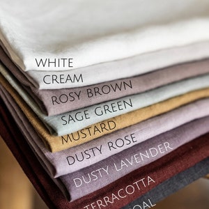 Linen pillowcase. Custom size linen pillow cover. image 8
