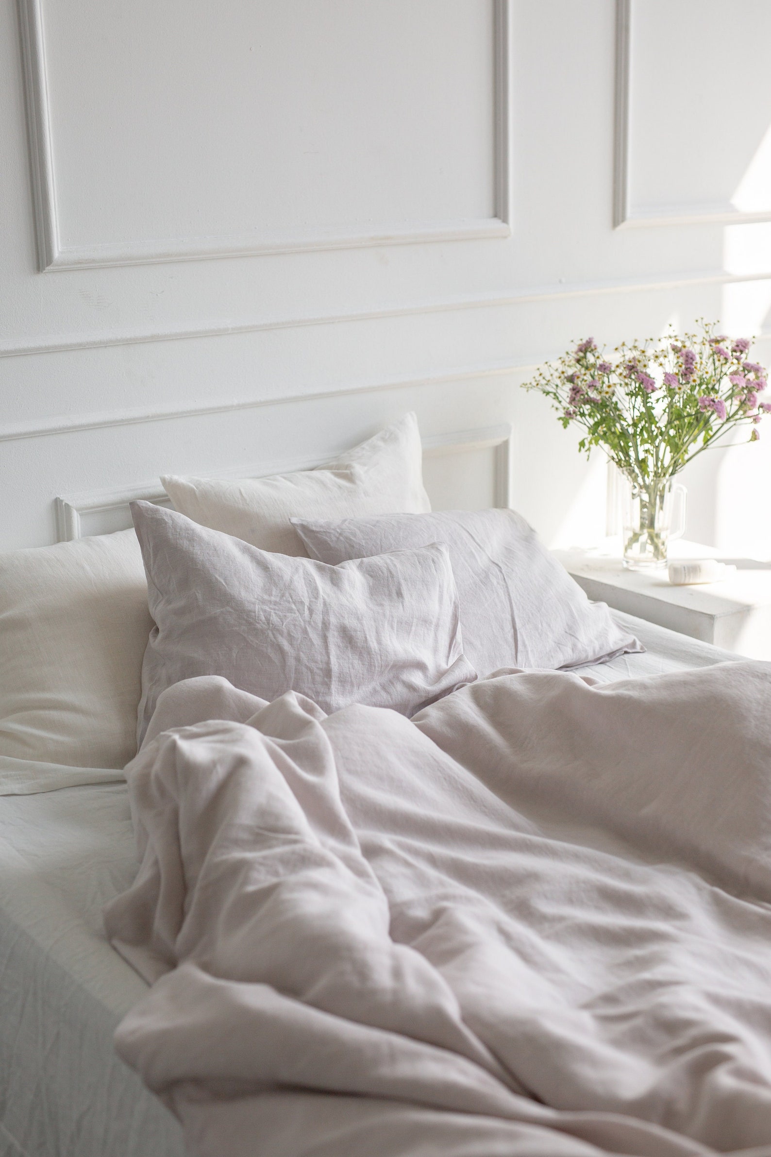 Linen Duvet Cover in Cream. Linen Bedding. Bedding Set Queen. Etsy