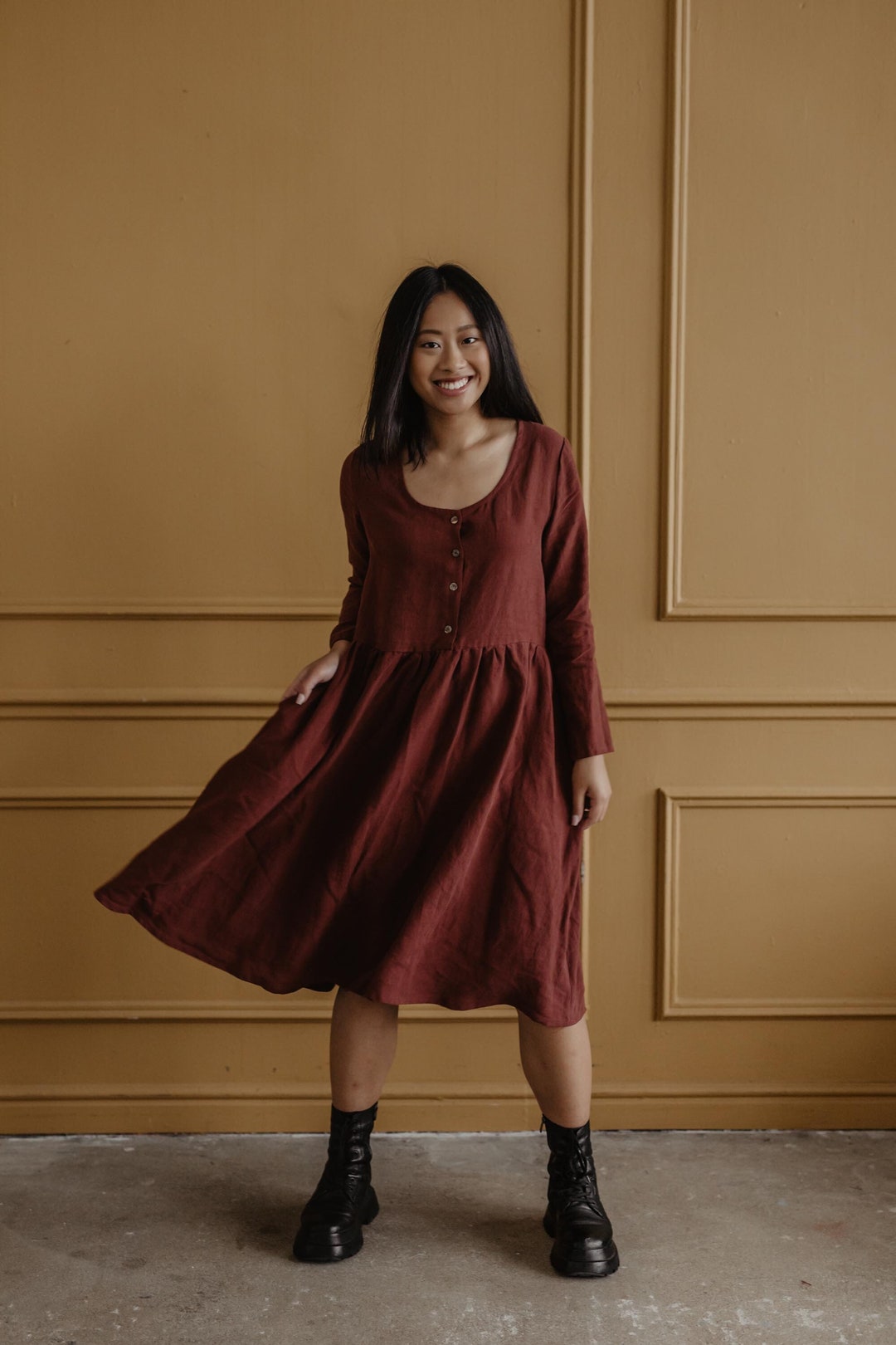 high low a-line dress Asymmetrical A-Line High Low V Neck Mother of the Bride Dress