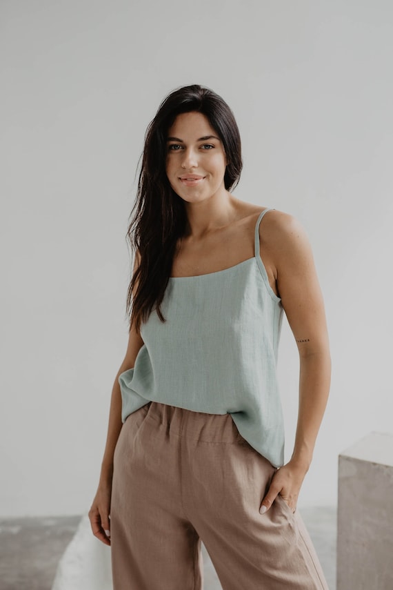 HILO linen top. Linen clothing for women