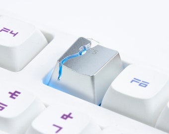 F5 Titanium alloy artisan keycaps cute cherry mx mechanical keyboard key caps