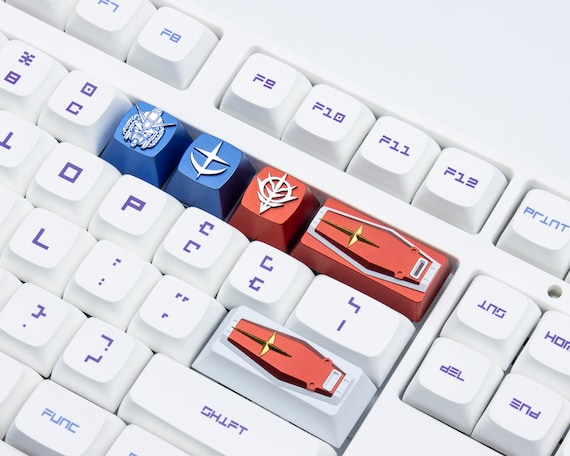 ガンダムキーキャップ アニメ チェリーMXメタルキーキャップ ESC Enter