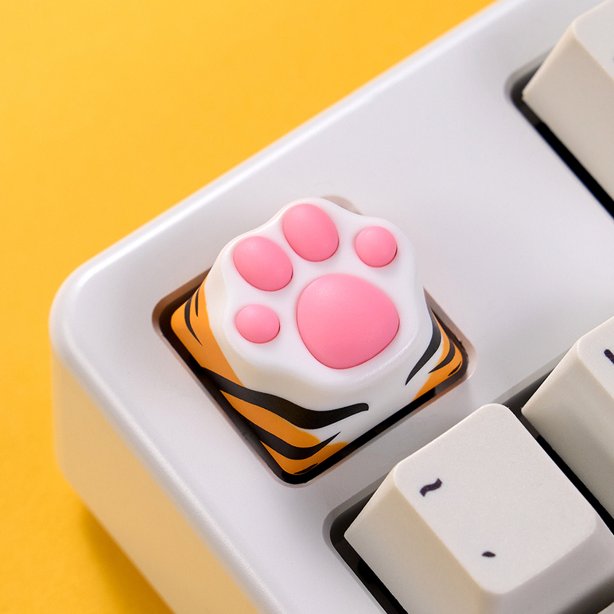 Paw Keycaps Cat Paw Keycaps Cute Soft Resin Cherry Mx Keycap - Etsy