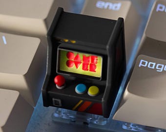Retro Arcade Resin Keycap Cherry MX Mechanical Keyboard Artisan Handmade 3D Vintage Gaming Accessories