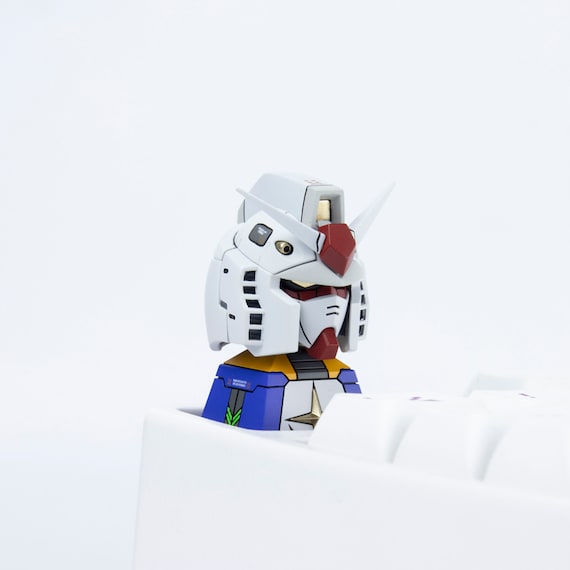 RX 78 Gundam Artisan Keycap Resin Cherry Mx Anime Keycaps