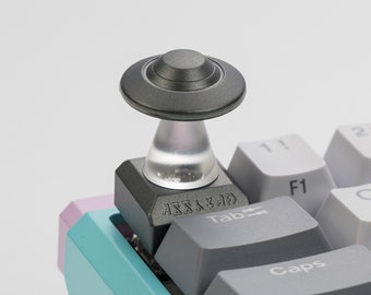 Teclas UFO de aluminio para teclado Cherry MX GMMK
