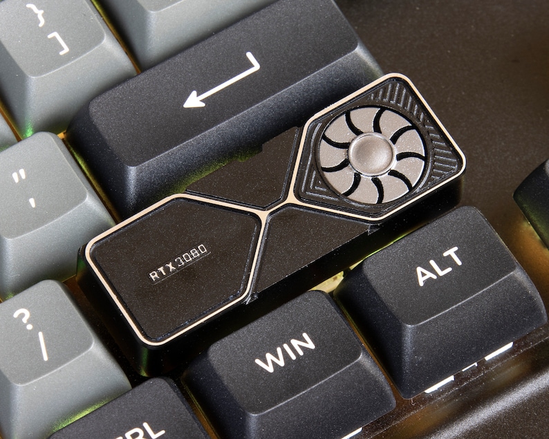 RTX3080 4090 GPU Metal Keycap - Thumbnail 4