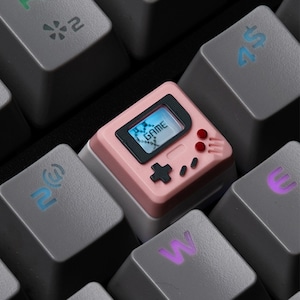Gameboy style ABS keycap cherr mx keyboard keycaps