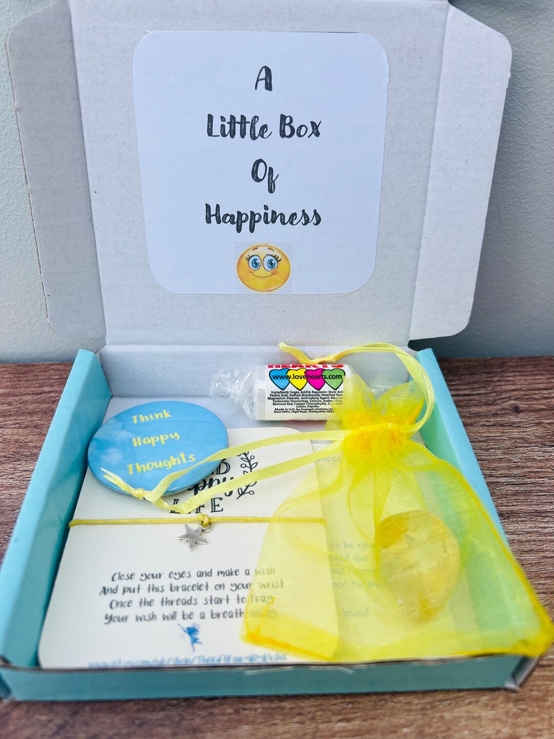 A Little Box of Happiness Cute Little Box Vegan and Eco Etsy