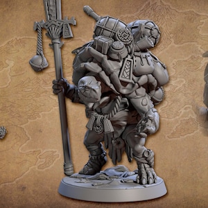 Tokun the Traveling Merchant - Heroic Turtle - Jadeshell Turtlekin - 28mm printed Miniatures for Tabletop Gaming (DnD, D&D) by Artisan Guild