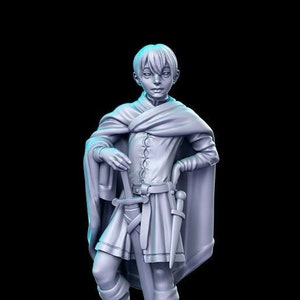 Adolescent Thief - Brinnith - 3d Printed RPG - NPC Mini Fantasy | 28mm Miniatures for Tabletop Gaming (DnD, D&D) by RN Estudio