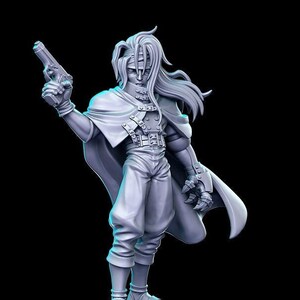 Victor Tinevale - Demon Hunter - Rogue - Male RPG - NPC - 32mm - 28mm Miniatures for Tabletop Gaming Dragons (DnD, D&D,  ) by RN Estudio