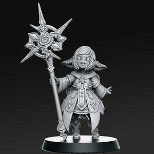 Shanty - Evocatore - Miniature da 32 mm - 28 mm per giochi da tavolo (DnD, D&D, ) di RN Estudio