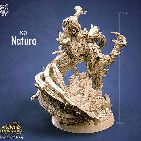 Natura - Treemen - Forest Shades - Ancient Woodlands - 28mm  Miniatures for Tabletop Gaming (DnD, D&D, ) by CastNPlay