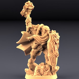 Dwarf Hero - Alvar the Giantslayer - 28mm Miniatures for Tabletop Gaming (DnD, D&D, ) by Artisan Guild