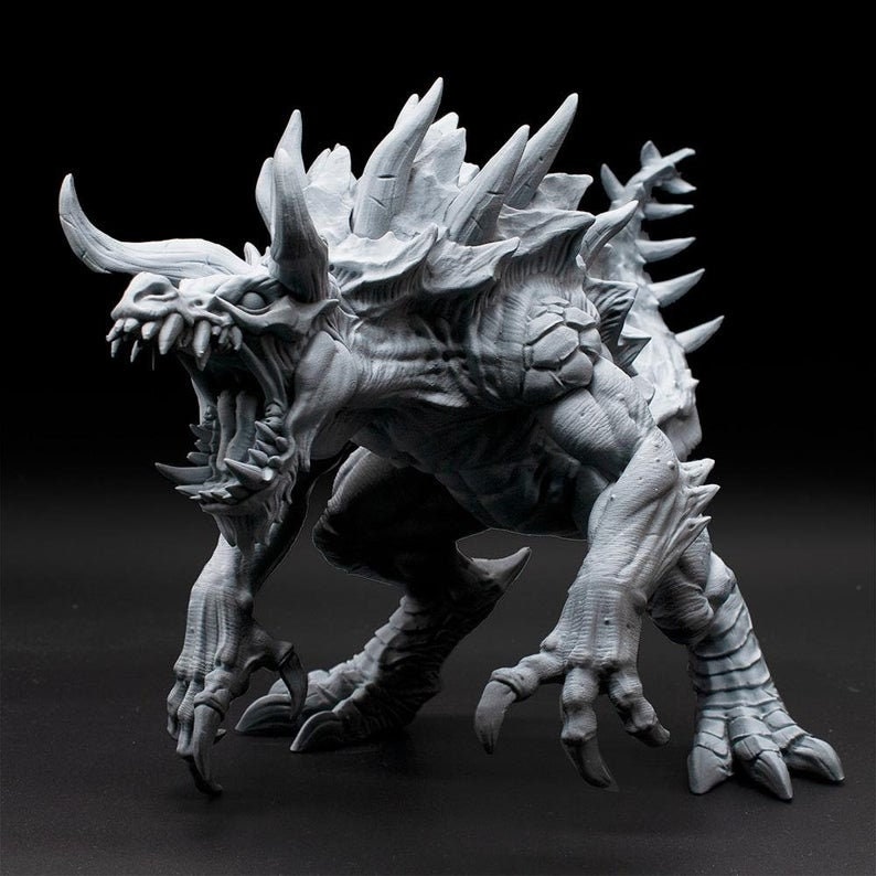 Tarasque - Dnd Monster - 28mm Miniatures for Tabletop Gaming (dnd
