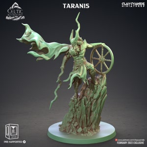 Ancient God - Taranis - Celtic Mythology - 28mm | Dungeons Miniatures - (DnD, D&D, Tabletop Miniature, Painting) by ClayCyanide