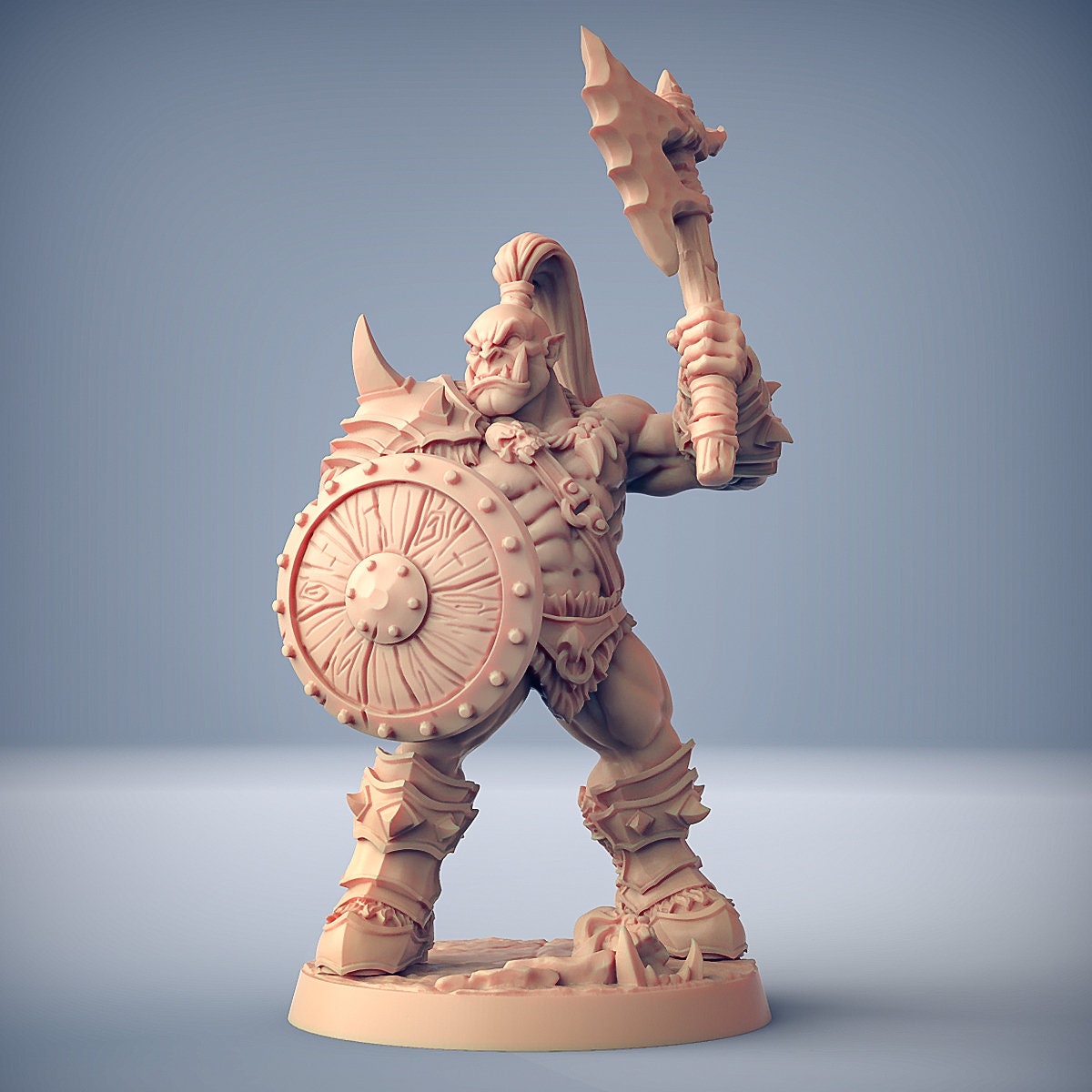Orc Warriors (Male and Female) Barbarians 28mm or 32mm Miniatures